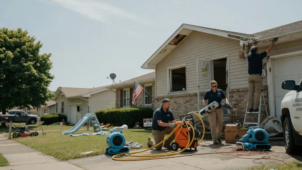 Water Damage Restoration in Husser, LA near me